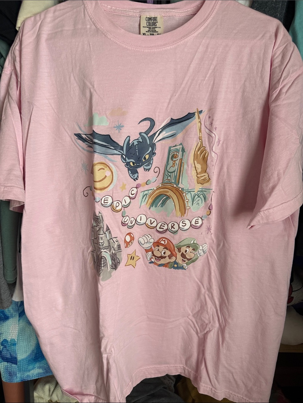 Universal Epic Universe Comfort Colors Tee